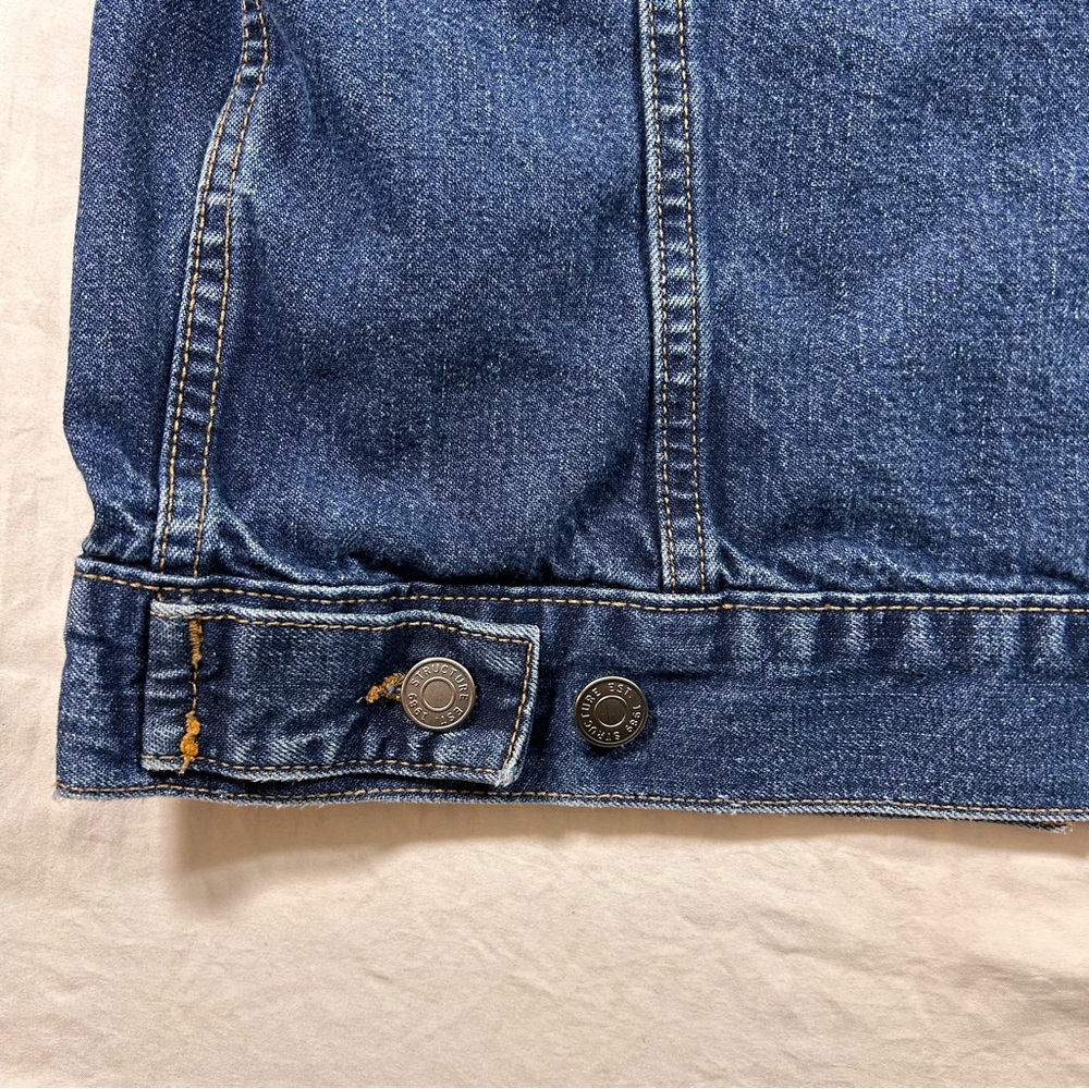 Structure Classic Blue Denim Jacket - Picture 7 of 10